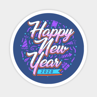 Happy New Year 2020 Magnet